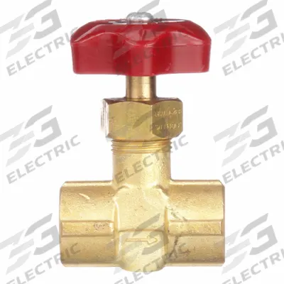 WINTERS Needle Valve: Brass, 1/4 in Pipe Size, FNPT x FNPT, 400 psi Max. Pressure (CWP) - Brass Straight-Body Needle Valves