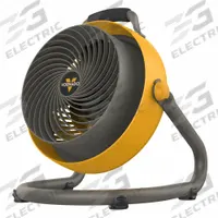 VORNADO Circulating Fan: 10 3/16 in Blade Dia, Non-Oscillating, 3 Speeds, 17 1/2 in Ht, 16 1/8 in Wd (MPN CR1-0089-16BB). Key specifications — Brand: VORNADO; Number of Speeds: 3; Product Type: Circulating Fan; Blade Material: Plastic; Voltage: 120V AC; Application: Home and Office; Phase: Single.