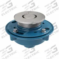 ZURN Floor Drain: Round, Cast Iron, 8 3/8 in Overall Dia, 6 in Overall Ht, 3 in Nominal Pipe Size (MPN ZS415-3NH-6LR). Key specifications — Brand: ZURN; Connection Type: No Hub.