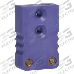 DAYTON Thermocouple Connector: Jack, For Type E Thermocouple Type, Mini Jack, 2 Pins, Flat, Flat (MPN 794F56). Key specifications — Pin Shape: Flat; Product Type: Jack; Contact Material: Constantan; Connector Type: Mini Jack; Brand: DAYTON; Color: Purple; Body Material: Thermoplastic Nylon; Manufacturer Part Number: 794F56.