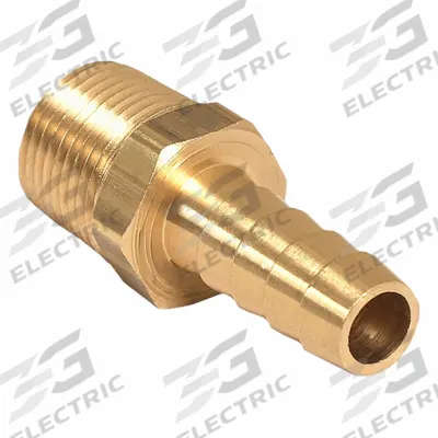 MI-T-M Hose Barb: Mfr Part # 23-0120, Brass - Assorted Parts & Accessories