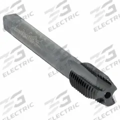 CLEVELAND Spiral Point Tap: 1/2"-13 UNC, 2B, 3 Flute, Plug Chamfer, Black Oxide Cobalt (MPN C96122)
