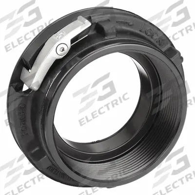 MOON AMERICAN Fire Hose Adapter: 4 in Compatible Pipe Size, NPT x Storz, Straight, Aluminum - Aluminum Rigid Fire Hydrant & Standpipe Adapters