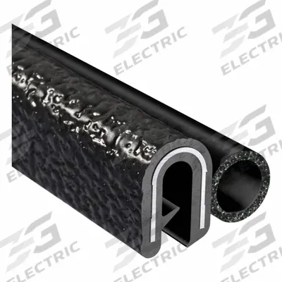 TRIM LOK Trim Seal: Rounded, 250 ft Overall Lg, PVC Outer, EPDM Bulb - General Purpose A- & D-Profile Edge Trim Seals