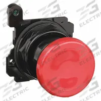 EATON Mushroom Head Push Button: 30 mm, Non-Metallic, Momentary (MPN E34LB2). Key specifications — Action: Momentary; Brand: EATON; Series: E34; Push Button Material Type: Non-Metallic.