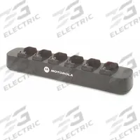 MOTOROLA Multi-Unit Charger: Fits Motorola, For RD Series, 6 Radios Charged, 120 V AC, RLN6309A. Key specifications — Brand: MOTOROLA; Compatible Radio Series: RD; Product Type: Multi-Unit Charger.