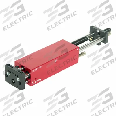 AFAG Slide: 120 mm Stroke Lg, 20 mm Bore Dia, Mfr Part # 11001647, LM Series - Pneumatic Linear Ball Rail Slides