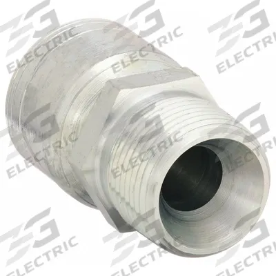 AEROQUIP Hydraulic Crimp Fitting: Steel x Steel, Straight, -16 For Hose Dash Size - Aeroquip Crimp Hydraulic Hose Fittings with NPTF Connection