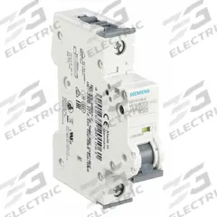 SIEMENS IEC Supplementary Protector: 16 A Amps, 72V DC, 10kA at 230/400V AC, Screw Clamp, 5SY4, A (MPN 5SY41165). Key specifications — Brand: SIEMENS; Terminal Connection: Screw Clamp; DC Voltage Rating: 72V DC; Max. AIR Rating: 10kA at 230/400V AC; Series: 5SY4; AC Voltage Rating: 230/400V AC; Curve Type: A.