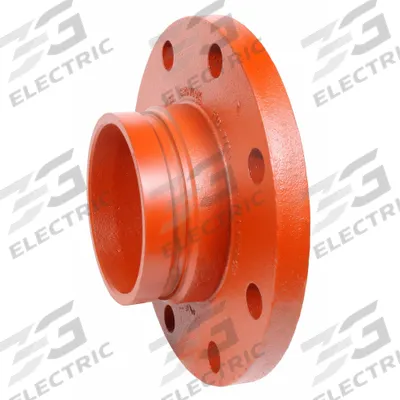 GRUVLOK Metal Pipe Flange: Flange, 4 in, Ductile Iron - Grooved Pipe Flanges