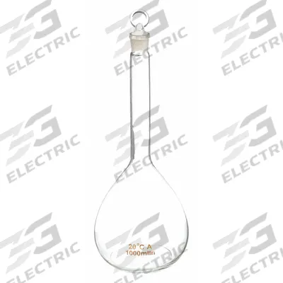 APPROVED VENDOR Volumetric Flask: 1 L, Colorless, Conical, 0.40 mL - Glass Volumetric Flasks