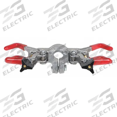 BURRELL SCIENTIFIC Finger Clamp: Clamp, Aluminum, Aluminum, 8 1/4 in Overall Lg - Lab Clamps