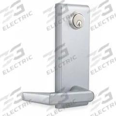 DORMAKABA Mechanical Exit Device Trim: 36 in Max Door Wd, Aluminum (MPN QET360E689SCKD). Key specifications — Product Type: Mechanical Exit Device Trim; Brand: DORMAKABA; Outside Trim Type: Lever; ADA Compliant: Yes.