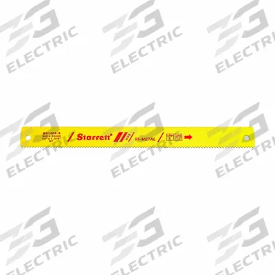 STARRETT Power Hacksaw Blade: Power Hacksaw Blade, 14 in Blade Lg, For 10 in Max. Dia - Steel & General Metal Cutting Blades