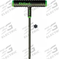 EKLIND Torx key: Power-T, 1 Tips, Torx, Std End, T50 Tip Size, Long, Alloy Steel, Black Finish (MPN 68950). Key specifications — attr1205415: EKLIND; attr1205419: Black Finish.