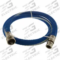 Suction and Discharge Hose: 2 in Hose Inside Dia., 200 psi, Blue, 2 in x 2 in Fitting Size (MPN CLWF200-25CE-SS). Key specifications — Temp. Range: -40° to 212°F; Hose Color: Blue; Brand: CONTINENTAL.