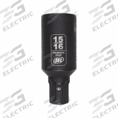 INGERSOLL RAND Impact Socket: SAE, 15/16 in Socket Size, 6-Point, Deep - Insider & DXS Impact Sockets