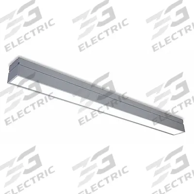 LUMINATION Recessed Troffer: 4,000 lm, 3500K, 37.8 W, 4 ft, 4 in Wd, Continuous Grid Mount - Architectural LED Suspended Lights