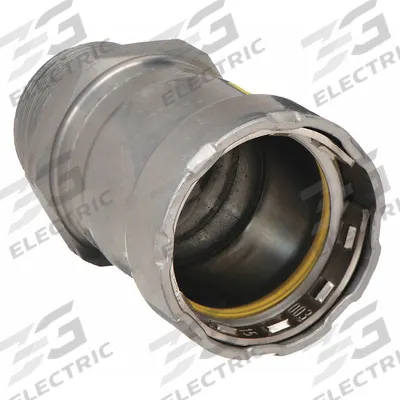 VIEGA MEGAPRESS Crimp Adapter Fitting: 1 1/2 in Pipe x 1 1/2 in Pipe Size, Press-fit x MNPT - Gas Steel Press Pipe Fittings