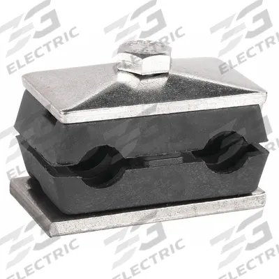 BEHRINGER PIPE SYSTEMS Vibration-Dampening Beta Clamp: Ribbed Bore, 304 Stainless Steel Clamp (MPN TWT2038-PP) - Vibration-Dampening Textured Core Beta Clamps