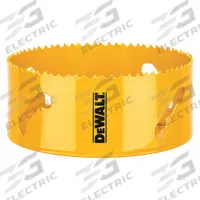DEWALT Hole Saw: 4 3/4 in Saw Dia., 4/5 Teeth per Inch, 1 3/4 in Max. Cutting Dp, Bi-Metal (MPN DAH180076). Key specifications — attr1098070: 4/5; attr1098087: DEWALT; attr1098073: 5/8"-18.