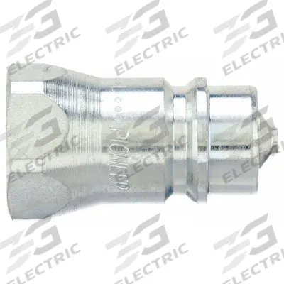 PIONEER Hydraulic Quick Connect Hose Coupling: 1/2 in Coupling Size, Steel - 4000 Series Hydraulic Quick-Connect Coupling Plugs