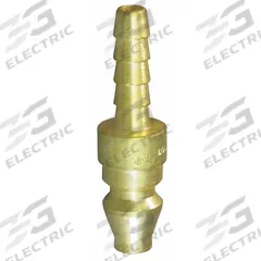 HANSEN Quick Coupler Plug: Hose Barb, 5/16" (MPN A8). Key specifications — attr1249942: A8; attr1249951: Male; attr1249952: 5/16 in; attr1249954: Hose Barb; attr1249956: Sleeve; attr1249944: HANSEN; attr1249945: Red.