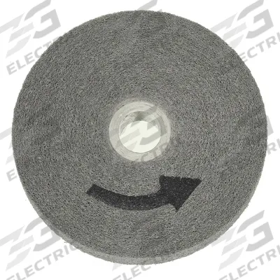 NORTON Convolute Wheel: 6 in Dia x 1/2 in W, 1 in Arbor, Silicon Carbide, Fine - Deburring Wheels for Stainless Steel & Nickel Alloys