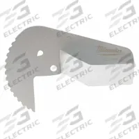 MILWAUKEE Pipe Cutter Blade: Cuts ABS/CPVC/PEX/PVC/Rubber, For Grainger No. 366Y43, 1 (MPN 48-22-4216). Key specifications — attr424303: Rubber; attr424298: 366Y43; attr424301: Stainless Steel; attr522331: Pipe Cutter Blade; attr424299: 48-22-4215; attr424296: MILWAUKEE; attr549253: 1.