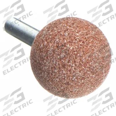 NORTON Vitrified Mounted Point: 1 in Dia, Aluminum Oxide, 60 Grit - General Purpose Mounted Points for Carbon Steel