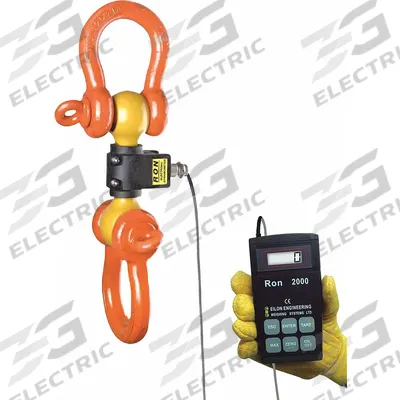 RON CRANE SCALES Crane Dynamometer: 110,000 lb Wt Capacity - Imperial, +/-0.1% Accuracy - Dynamometers