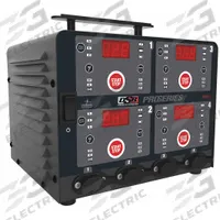 DSR PROSERIES Battery Charger: Charging, Auto, For AGM/Deep Cycle/Gel/Lead Acid/Lithium, Smart (MPN DSR125). Key specifications — Automatic/Manual: Automatic; Charging Current @ Voltage: 10 A @ 6V; Charge Type: Smart; Maintaining Current @ Voltage: 2 A @ 6V; Charger Function: Charging; For Use With Battery Type: AGM; Brand: DSR PROSERIES.
