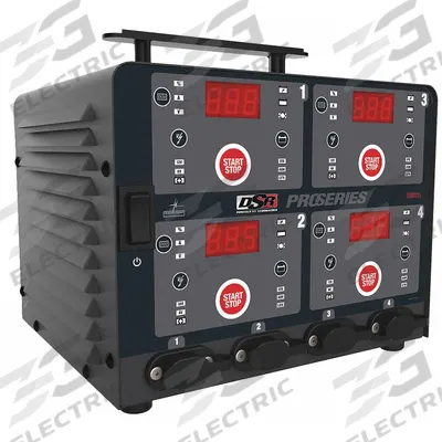 DSR PROSERIES Battery Charger: Charging, Auto, For AGM/Deep Cycle/Gel/Lead Acid/Lithium - Benchtop Battery Chargers