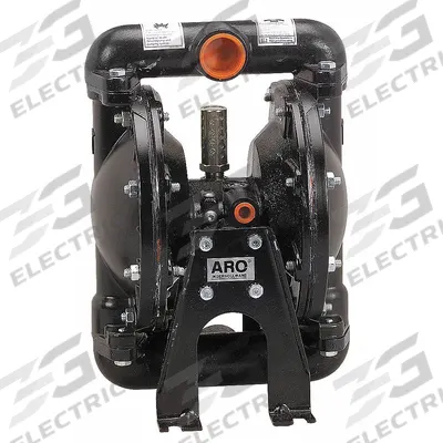 ARO Double Diaphragm Pump: 316 Stainless Steel Body, 1 in, NPT Connection, 35 gpm - Stainless Steel Housing AODD Pumps