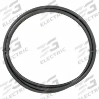 GATES Round Belt: Black, 3/8 in Dia, For 3 in Min Pulley Dia, 36 in Overall Lg, Reinforced Solid (MPN 6 X 36 RE BELT). Key specifications — Hardness: 80A; Belt Material: Gum Rubber; Color: Black.
