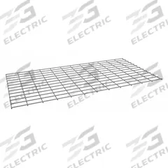 TENNSCO Decking: 48 in x 24 in, 2,250 lb Load Capacity, Steel, 5 ga Decking, Gray, Decking (MPN ZWD-4824 MG). Key specifications — Decking Material: Steel; Decking Finish: Powder Coated; Color: Gray; Brand: TENNSCO; Product Type: Decking.