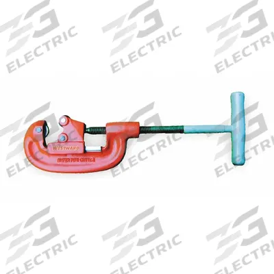 WESTWARD Pipe Cutter: 3/16 in – 2 in OD Cutting Capacity, Std Wheel Cutter, 20 in Tool Lg - Metal Pipe Cutters