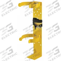 ALLEGRO SCBA Bracket: Steel, Yellow, 7-1/4 in Clip, 20 1/2 in Lg (MPN 4111-07). Key specifications — Material: Steel; Color: Yellow; Includes: 7-1/4 in Clip; Brand: ALLEGRO.