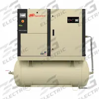 INGERSOLL RAND Rotary Screw Compressor: Horizontal, 20 hp, 81 cfm, 120 gal Tank, 460V AC (MPN RSa15I-A118-TAS, 460/3/60, 120 GAL.). Key specifications — attr48606: Three; attr48593: 460V AC; attr48578: INGERSOLL RAND; attr110305: Included.