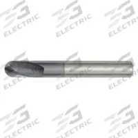 WIDIA HANITA Ball End Mill: Carbide, TiAlN Coated, 2 Flute, 5 mm Mill Dia, 5 mm LOC, 50 mm OAL (MPN 715105001RT)