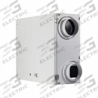 Energy-Recovery Ventilator: Side Port, 145 cfm @ 0.400 in SP, 84% Max. Efficiency, Variable Speed (MPN FC-150EC-ERV). Key specifications — Brand: FIELD CONTROLS; Nameplate Voltage: 120V AC; Defrost Type: Exhaust Only; Electrical Connection: Plug-In; Energy Recovery Wheel: Fixed Plate Core; Number of Speeds: Variable.