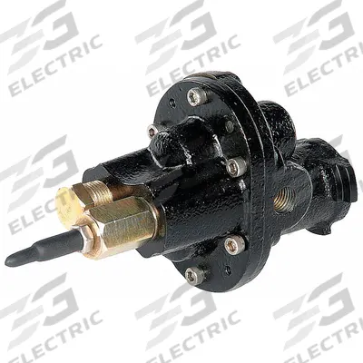 Dayton Rotary Gear Pump Head: Direct Drive, Cast Iron, 3/8" FNPT, Steel, SS - Carbonator Mount Gear Pump Heads