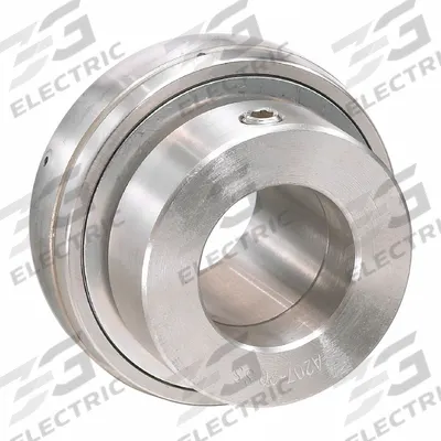 IPTCI BEARINGS Eccentric Lock Ball Bearing Inserts: SNA 204-12, 3/4 in Bore - Food-Grade Spherical Insert Bearings