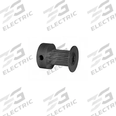 Dayton Timing Pulley: Modified Curvilinear, Fixed, For GT Timing Belt Section - GT Section Fixed-Bore Timing Pulleys with Hub