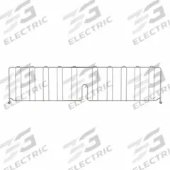 METRO Shelf Divider: 36 in x 2 in x 8 in, Stainless Steel (MPN DD36S). Key specifications — Material: Stainless Steel; Color: Silver; Finish: Stainless Steel; Brand: METRO; Ledge Size: 36 in.