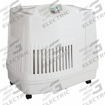 AIRCARE Portable Humidifier: Evaporation, 11.4 gal Daily Humidification Output - Cold Water Evaporative Portable Humidifiers