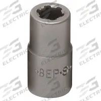 SK PROFESSIONAL TOOLS Nonsparking Socket: 1/4 in Drive Size, E8 Socket Size, 6-Point, Std (MPN 42708). Key specifications — attr1206049: SK PROFESSIONAL TOOLS; attr1206024: Rust-Resistant.