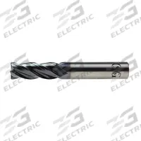OSG Corner Chamfer End Mill: Carbide, TiAlN Coated, 4 Flute, 5/16" Mill Dia, 1/2" LOC, 0.016" Chf (MPN VG436-3125)