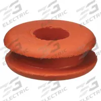 APPROVED VENDOR Grommet: Style 1 Grommet, Rubber, 0.31 in Inside Dia, 0.81 in Outside Dia (MPN 3MRR4). Key specifications — Hardness: 50A; Brand: APPROVED VENDOR; Resistance Properties: Tear Resistant; Standards: ASTM D2000 FC512.