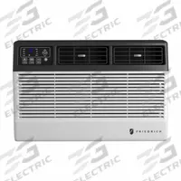 FRIEDRICH Window Air Conditioner: 300 sq ft – 350 sq ft, 8,000 BtuH, 115V AC, 5-15P, Cooling Only (MPN CCW08B10C). Key specifications — Brand: FRIEDRICH; Combined Energy Efficiency Ratio (CEER) Rating: 10.9; Voltage: 115V AC; NEMA Plug Configuration: 5-15P; Special Features_Broad: Wi-Fi.